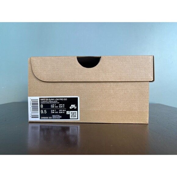 Nike SB Dunk Low Pro ISO "Light Cognac" Men's Size 8/Women's Size 9.5 DM8998-200 - Picture 11 of 11